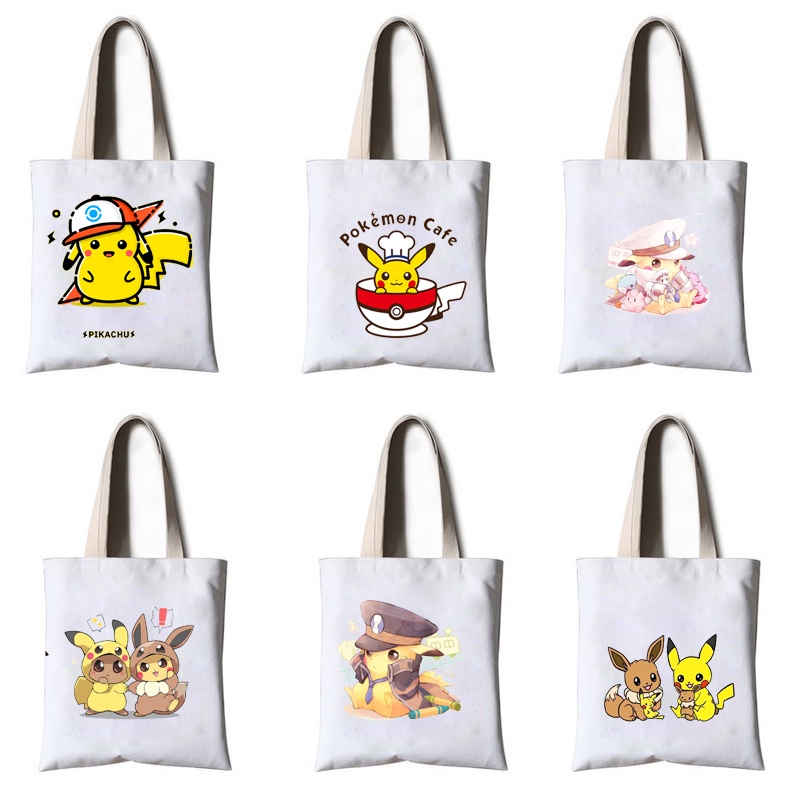 Túi tote chuột vàng TT33 cute dễ thương hoạt hình thần tượng hoạt hình