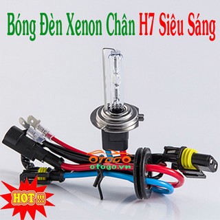 Bóng Đèn Xenon Ô Tô Chân H7 Siêu Sáng