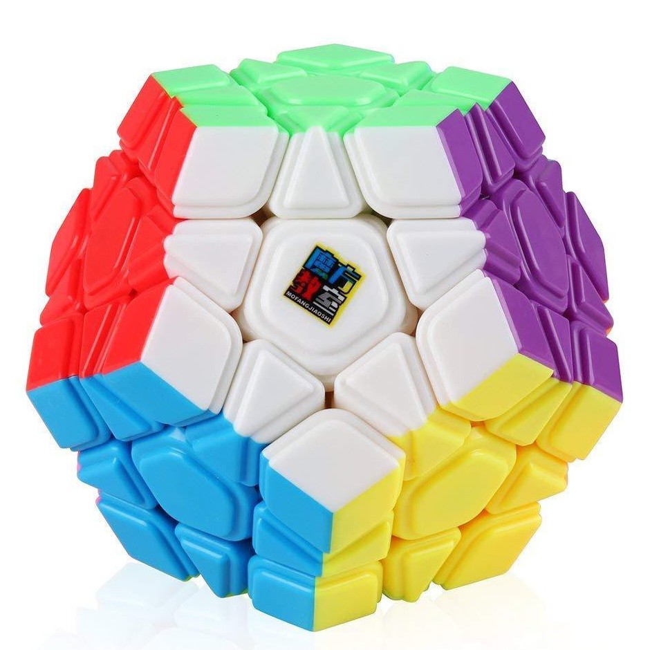 Đồ Chơi Rubik Meilong Megaminx 3x3 Nhựa Màu, Không Dán Giấy Siêu Bền, Đẹp. Rubik MoYu Stickerless