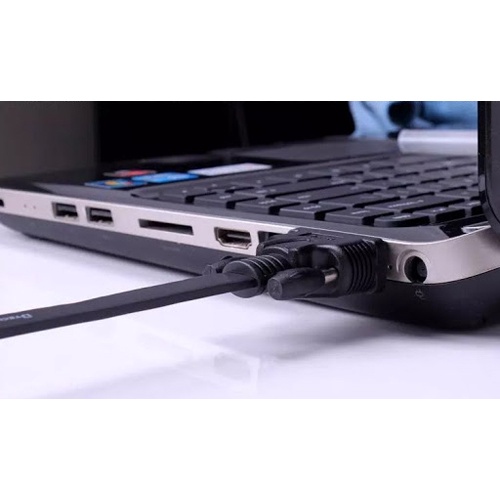 Cáp VGA DTECH DT-69F50 dài 5m - bảo hành 12 tháng (đen)
