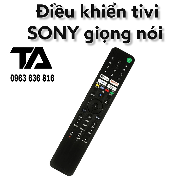 Điều khiển tivi SONY giọng nói TX500, TX520 | Chính Hãng