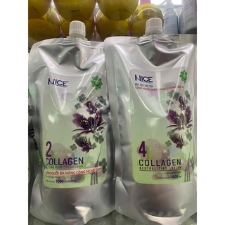 Thuốc uốn duỗi đa năng COLLAGEN NICE 1000ml x2