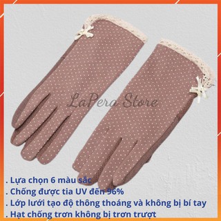 Găng Tay Cho Nữ Chống Nắng Xuất Nhật - Bao Tay Nữ Ngắn Chống Tia UV Chất Lượng Tốt