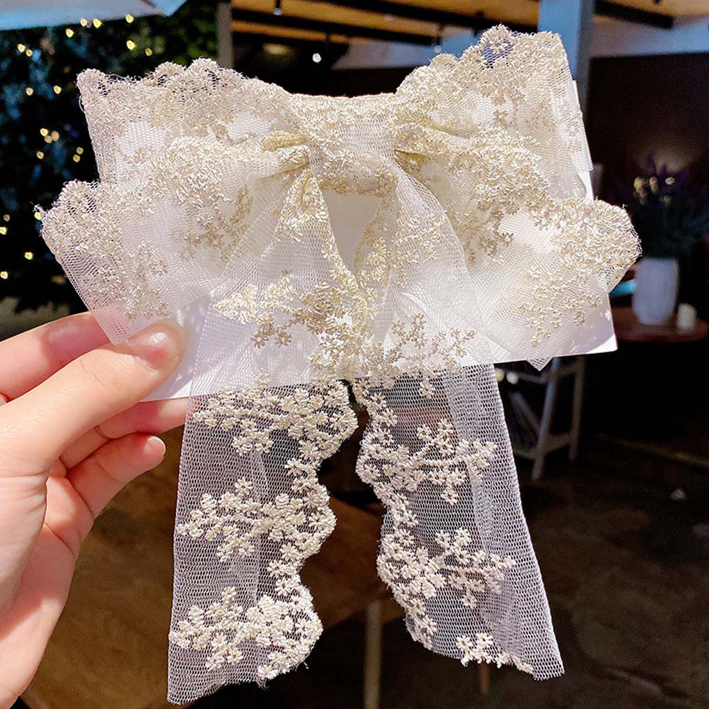 Kẹp Tóc Hình Nơ Xinh Xắn Dành Cho Nữ