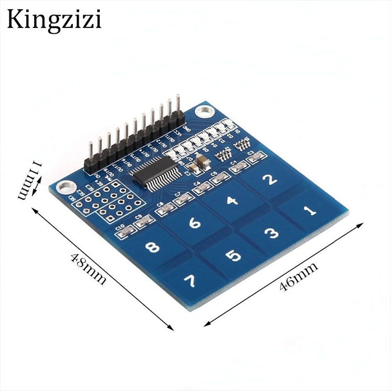 Cảm biến chạm 8 phím TTP226 - Module touch sensor cảm ứng điện dung