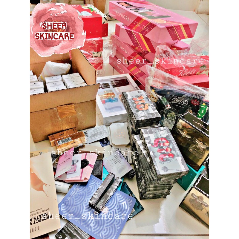 Các set trên Sephora USA