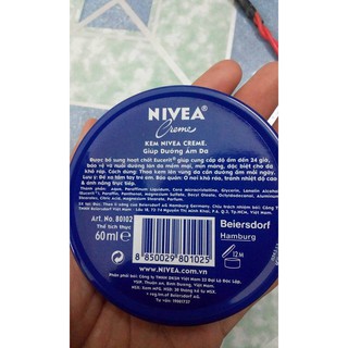 Kem dưỡng ẩm da NIVEA Crème 60ml