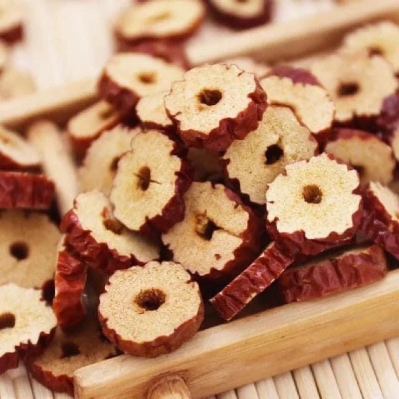 1kg táo đỏ thái lát khô