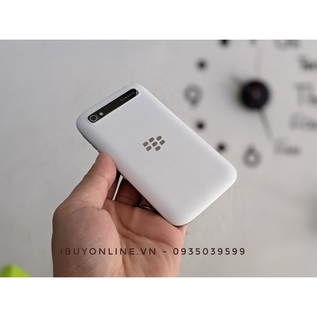 Điện thoại BlackBerry Classic Q20 Trắng Nguyên Zin - BB Classic Q20 White