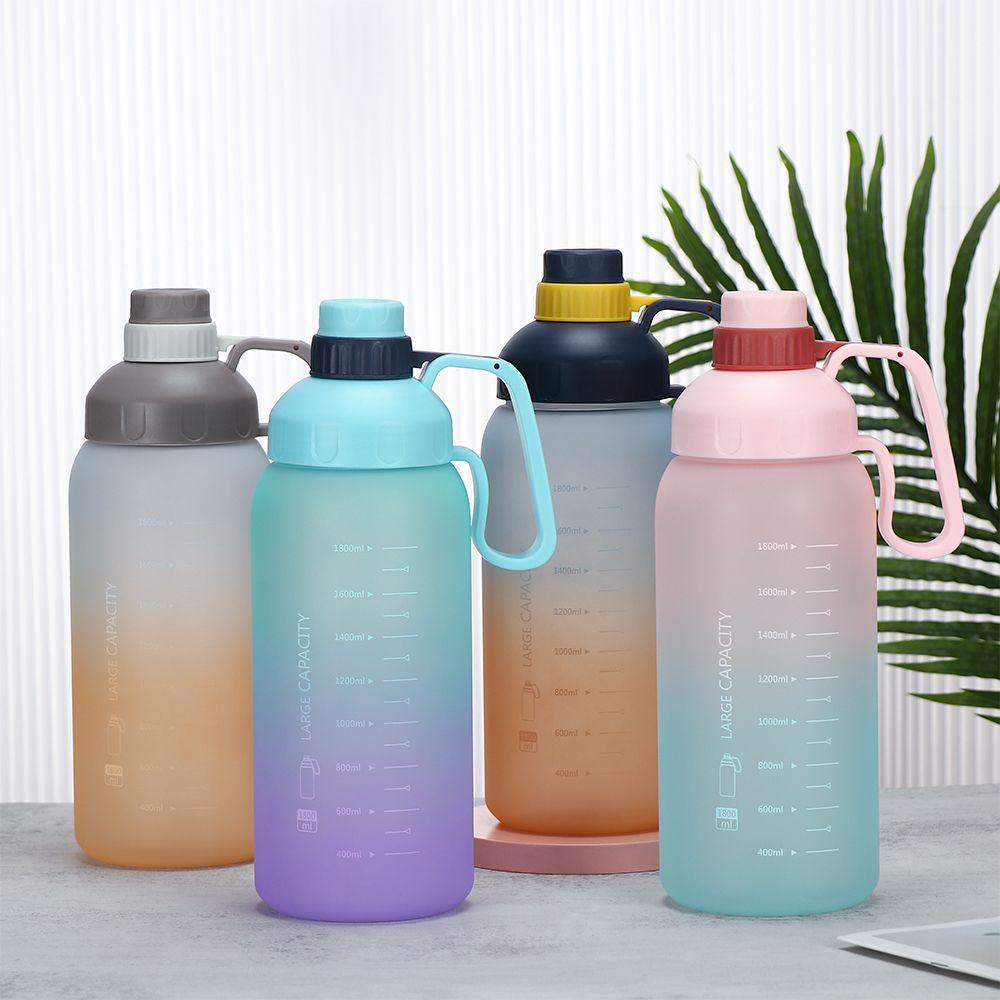 LONTIME Bình Nước Có Ống Hút Chống Tràn Dung Tích 1800ml