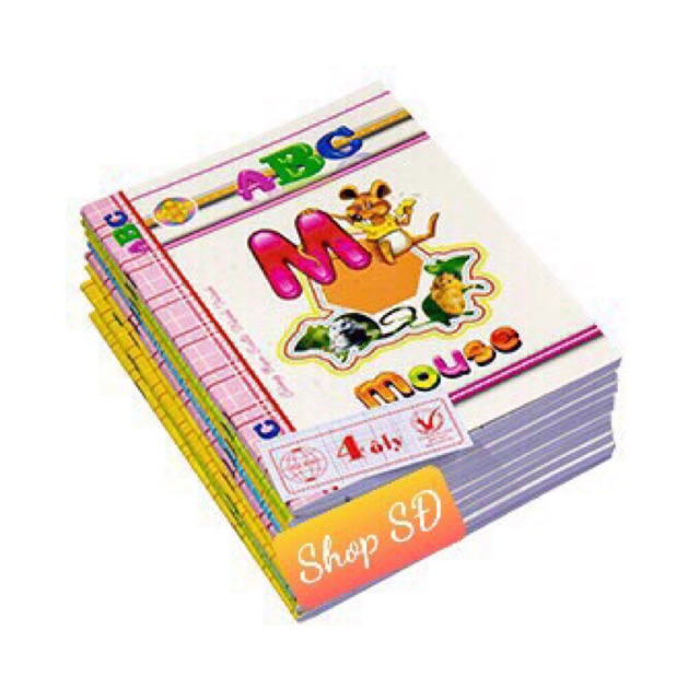 Tập ABC 100 trang - 10 cuốn