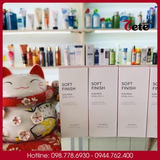Kem chống nắng, kem chống nắng missha hồng all-around spf50+/pa++++ sun milk