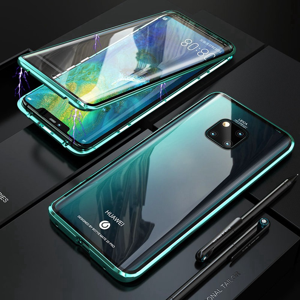 Ốp điện thoại mặt kính gập cao cấp thời trang cho Huawei Mate 20 X Pro 20X Nova 4E 4 3 3I