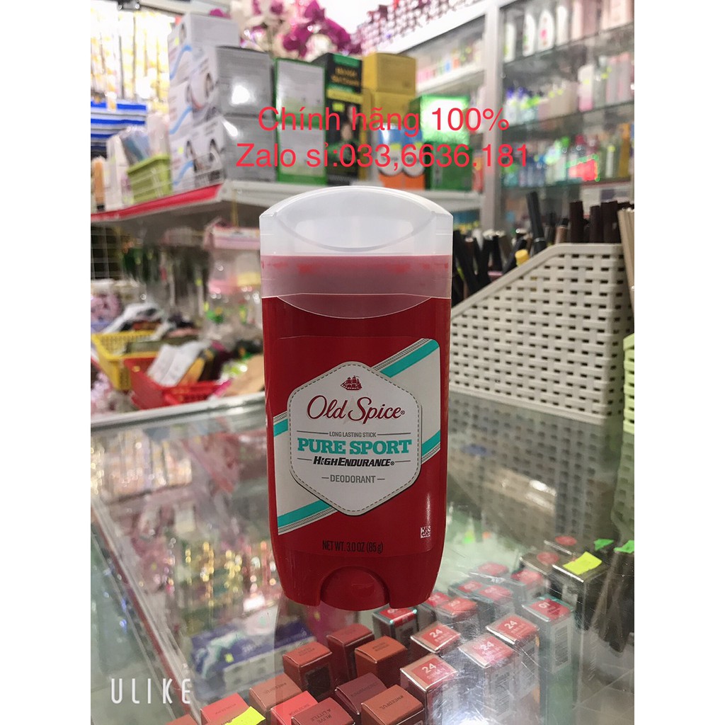sáp khử mùi OLD SPICE pure sport 85g [ chính hãng 100%]