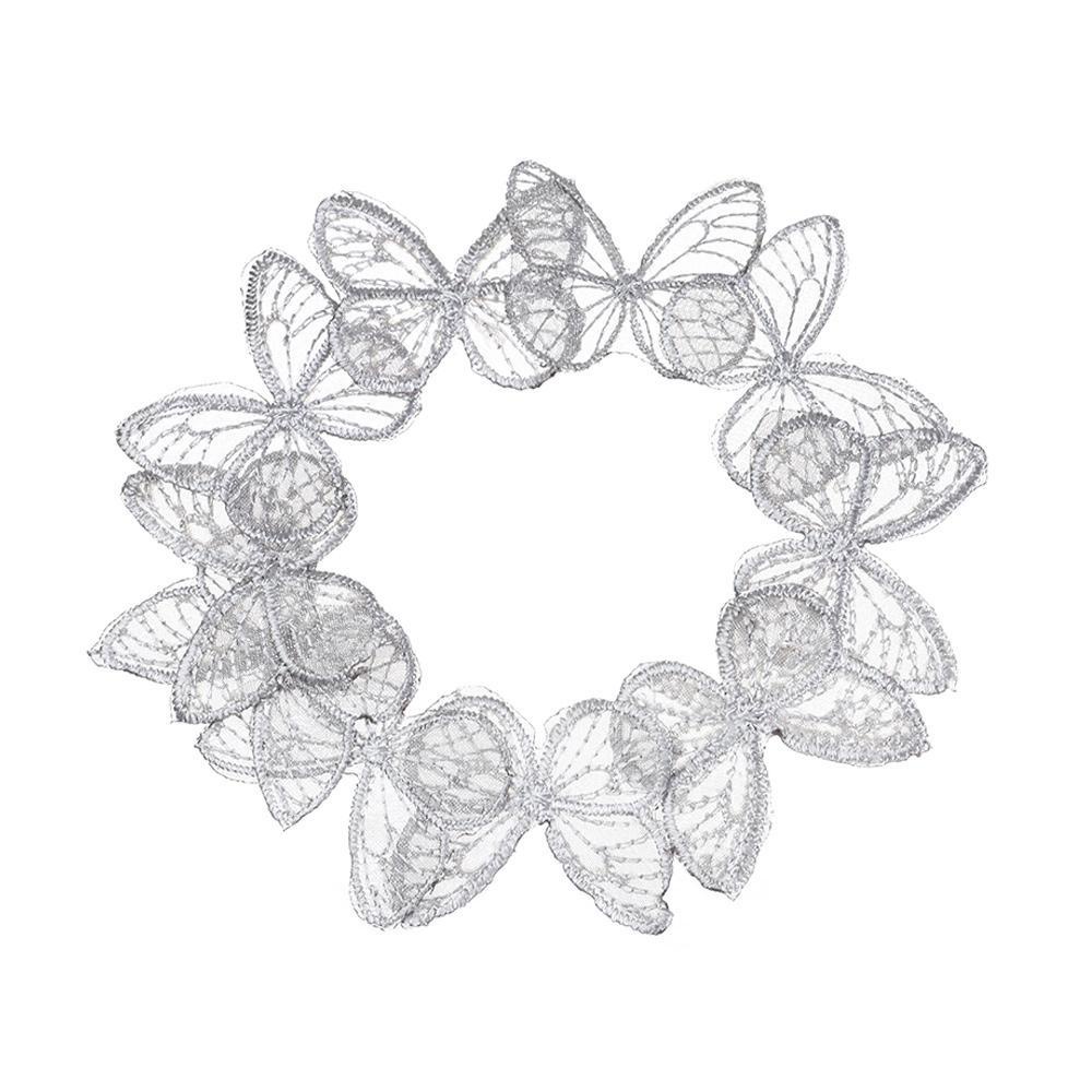 PINEVN Set 10 Tấm Vải Ren Polyester Hòa Tan Trong Nước Dùng May Quần Áo