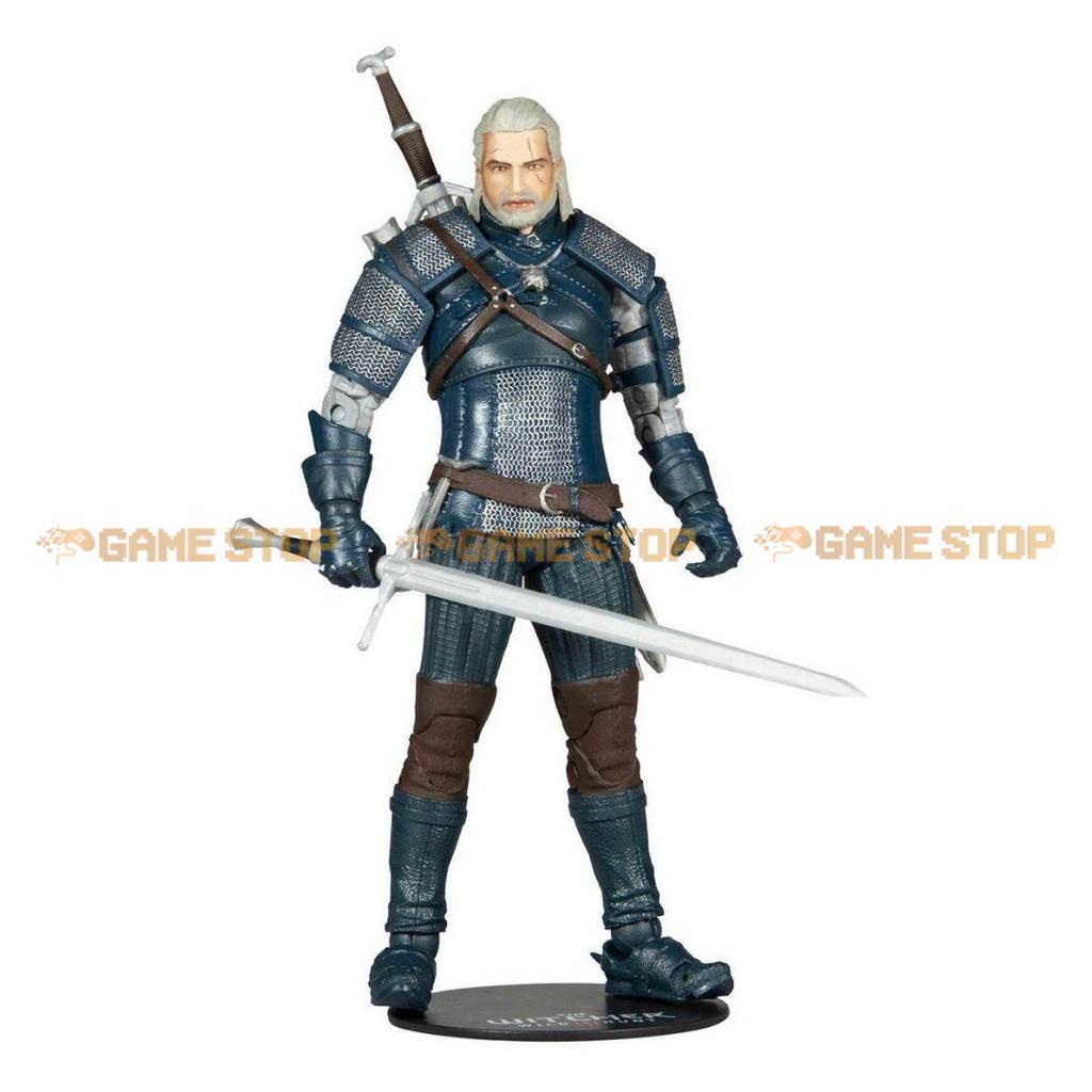 Mô hình The Witcher Geralt of Rivia 18cm Viper Armor McFarlane Nhựa PVC, ABS Mô hình có khớp Chính hãng Mỹ TWMF06