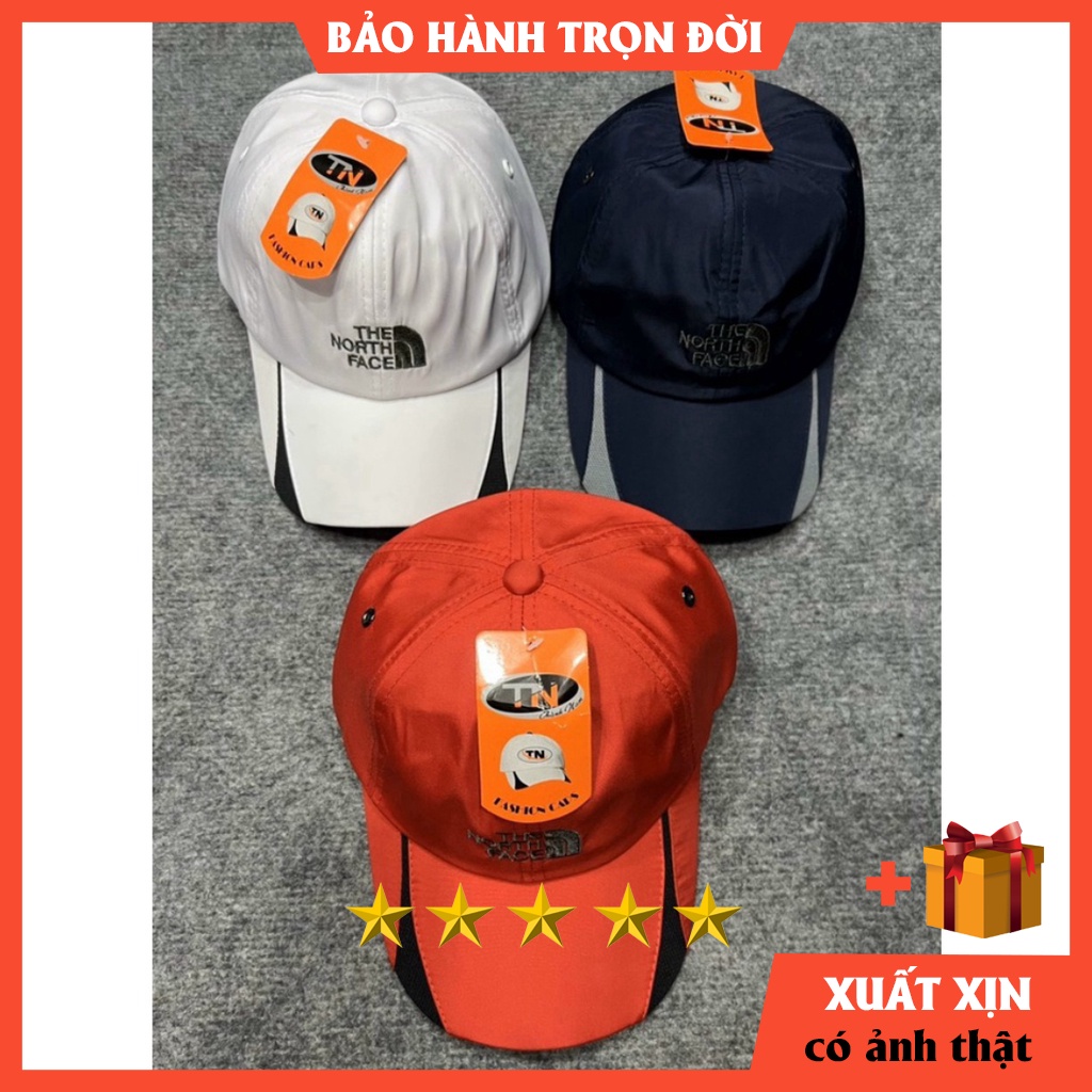 Nón The North Face lưỡi trai thời trang nam nữ - Nón kết chất liệu dù - thoáng mát trẻ trung năng động