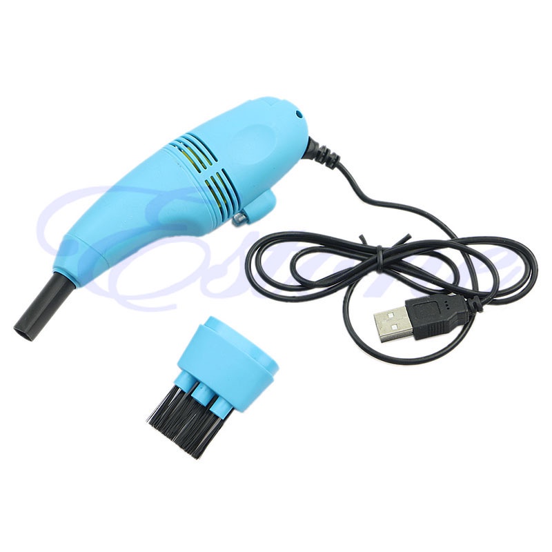 Chổi Quét Bụi Bàn Phím Máy Tính Cổng USB Hai Đầu Tiện Dụng