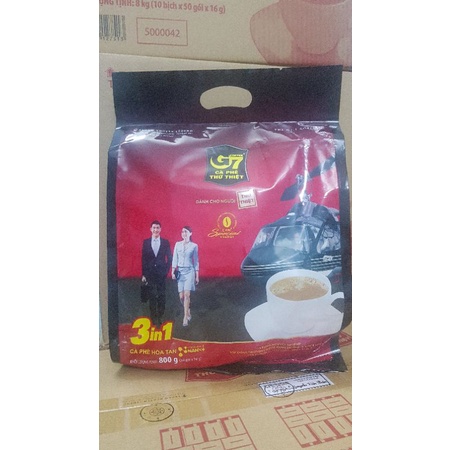 Cà phê sữa G7 3 in 1 bịch 50 gói 800g