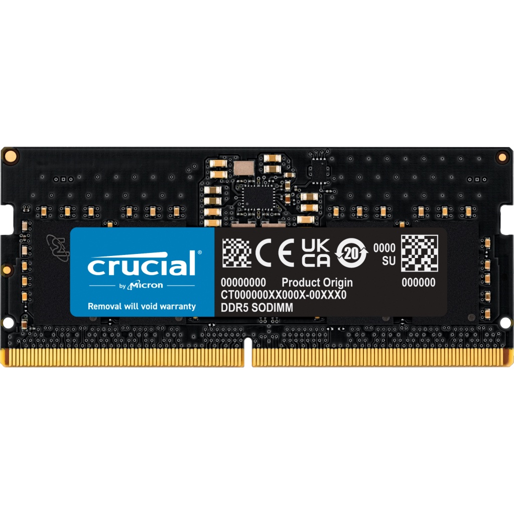 RAM Laptop DDR5 8GB Crucial bus 4800Mhz - Hàng Chính Hãng