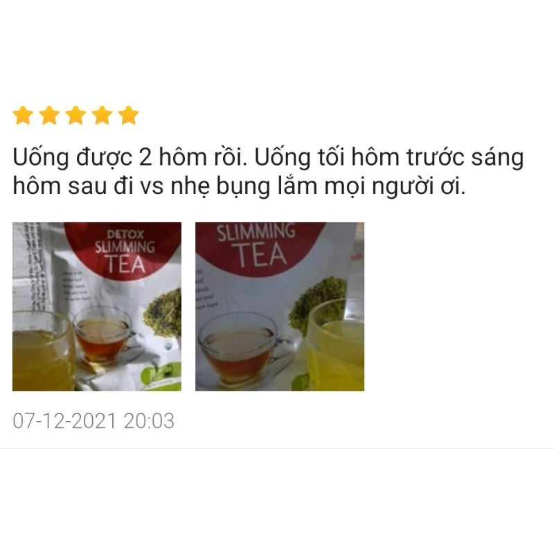 Trà detox slimming tea - Nanogize