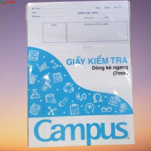 Giấy kiểm tra campus dòng kẻ ngang TP-BR70G-25