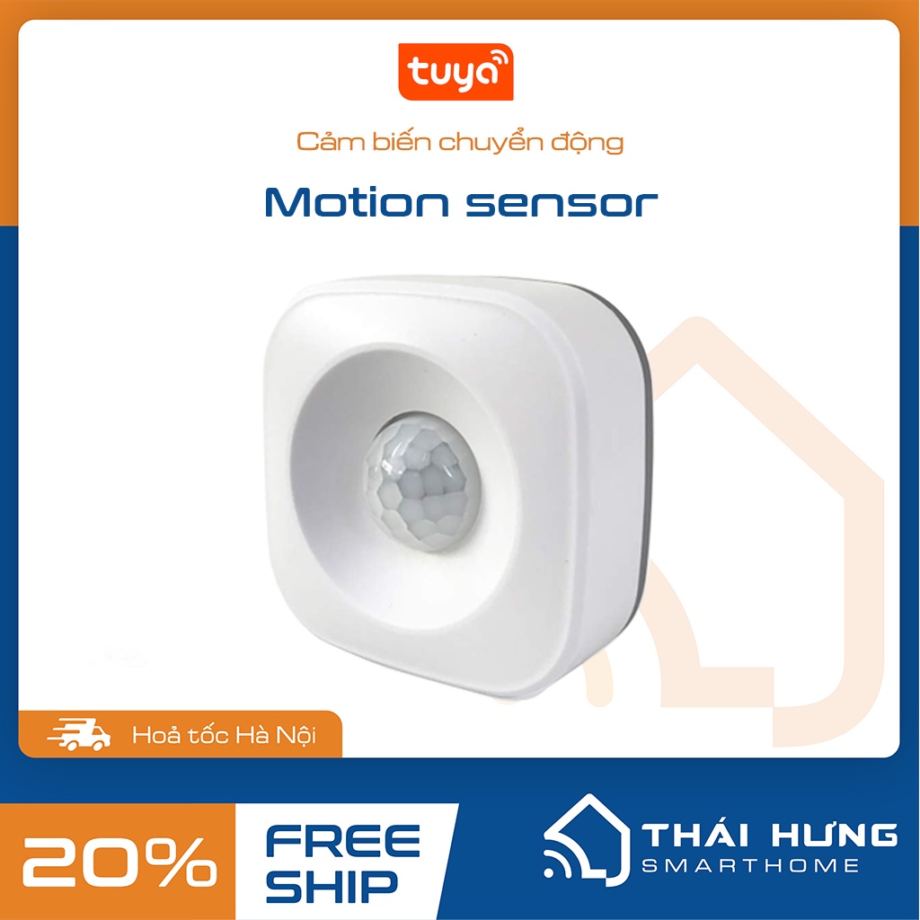 Cảm biến chuyển động Tuya Zigbee loại vuông, cập nhật tốc độ nhanh, sử dụng Pin tiểu AAA, phù hợp gắn trần.