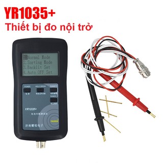 Máy đo nội trở pin YR1035+ điện áp 100V, giao diện tiếng anh, thiết bị đo nội trở test pin YR1035 độ chính xác cao