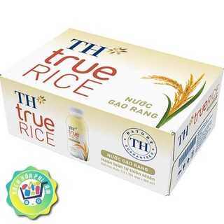 Thùng 24 chai nước gạo rang TH True Rice 300ml