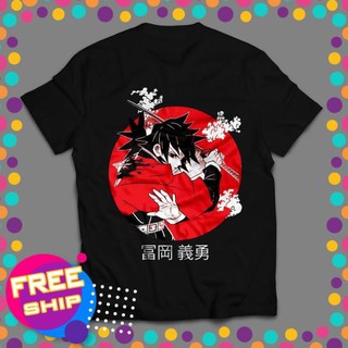 (GIÁ TỐT) Áo Thun Kimetsu no Yaiba - Thủy Đụt Giyuu Siêu Ngầu!
