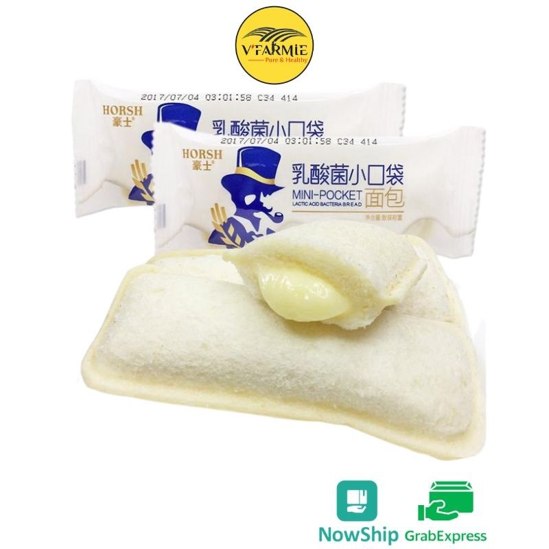 [Mã 77FMCGSALE1 giảm 10% đơn 250K] 1 cái bánh sữa chua Horsh Đài Loan date mới