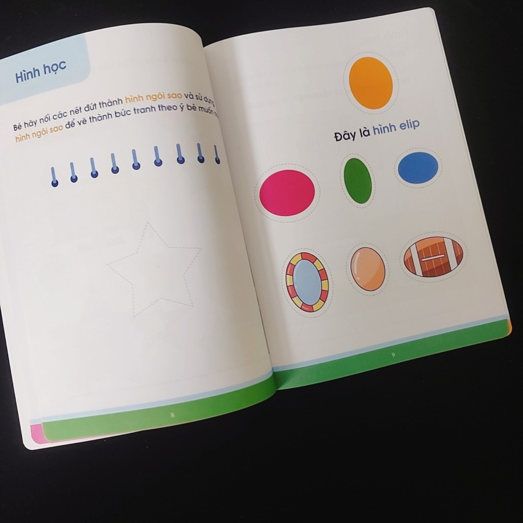 Sách- Vở nhận biết và tập viết 123 5 cuốn (dành cho bé 4-6 tuổi) | BigBuy360 - bigbuy360.vn