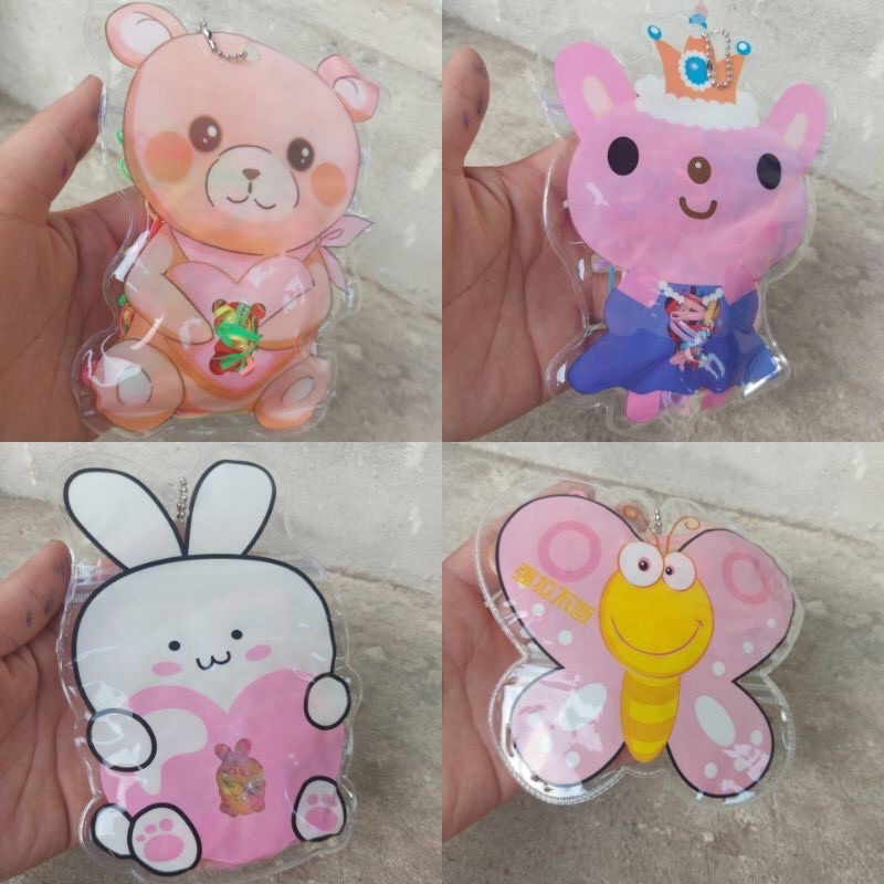SET 200 buộc tóc cho bé túi hoạt hình dễ thương