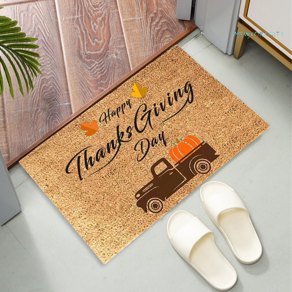 Thảm Chùi Chân Chống Trượt Thấm Hút Nước Tốt Tiện Dụng Cho Gia Đình