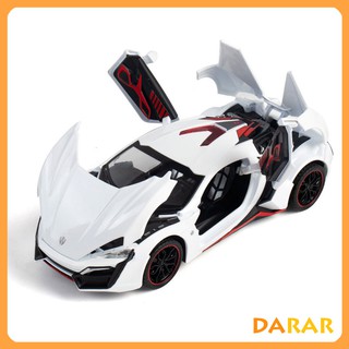 MÔ HÌNH XE Ô TÔ Siêu Xe Lykan Hypersport | Tỷ lệ 1:24 FullBox