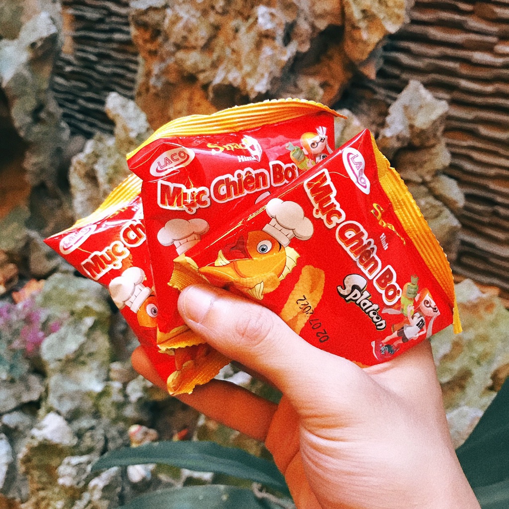 Gói Snack Mực Chiên Bơ Thơm Giòn Vị Tuổi Thơ