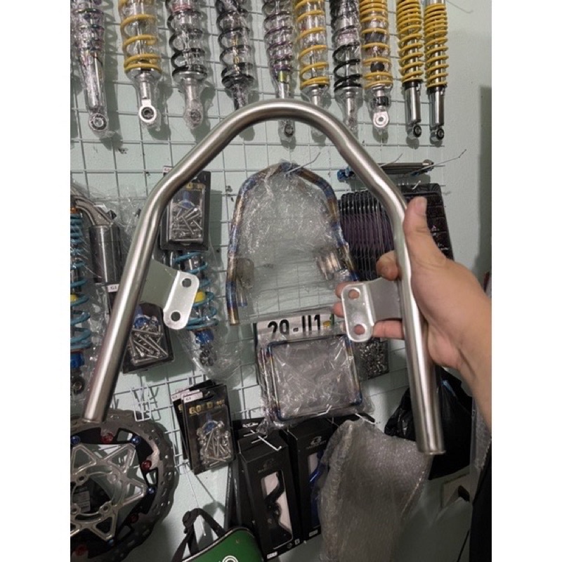 Tay Sách inox Mẫu Nhọn Wave 50/100/110 Chuẩn inox