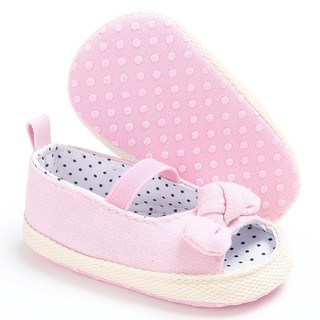Giày Sandal Đính Nơ Cho Bé Gái