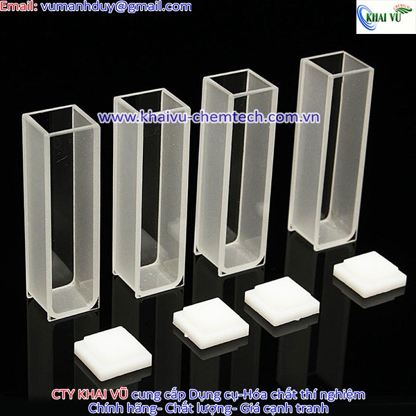 Cuvet thủy tinh có nắp 10mm