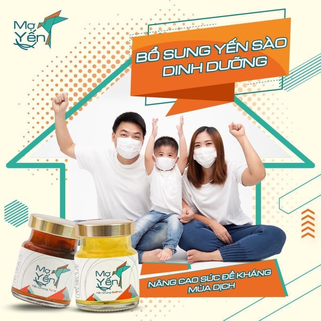 YẾN TƯƠI CHƯNG SẲN MỢ YẾN- YẾN SÀO NHIỀU MÙI HỦ 70ML 12GRAM YẾN- ĐẶC HƠN NHIỀU YẾN HƠN