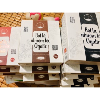 Combo bột lá nhuộm tóc