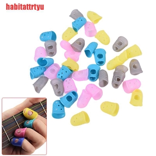 Set 10 Bao Ngón Tay Silicone Chống Trượt Dùng Để Bảo Vệ Đàn Guitar