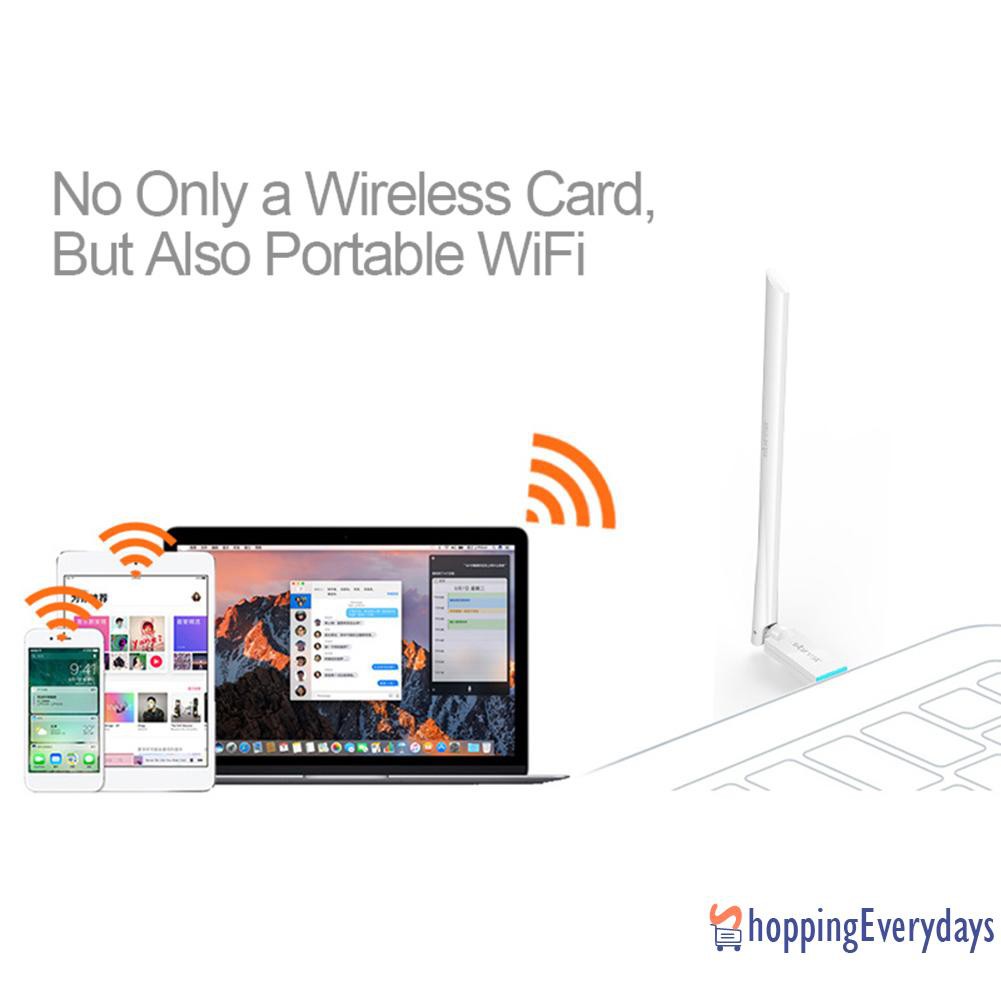 SV Usb Wifi 2.0 Không Dây Tenda U2 Với Ăng Ten 6dbi | BigBuy360 - bigbuy360.vn
