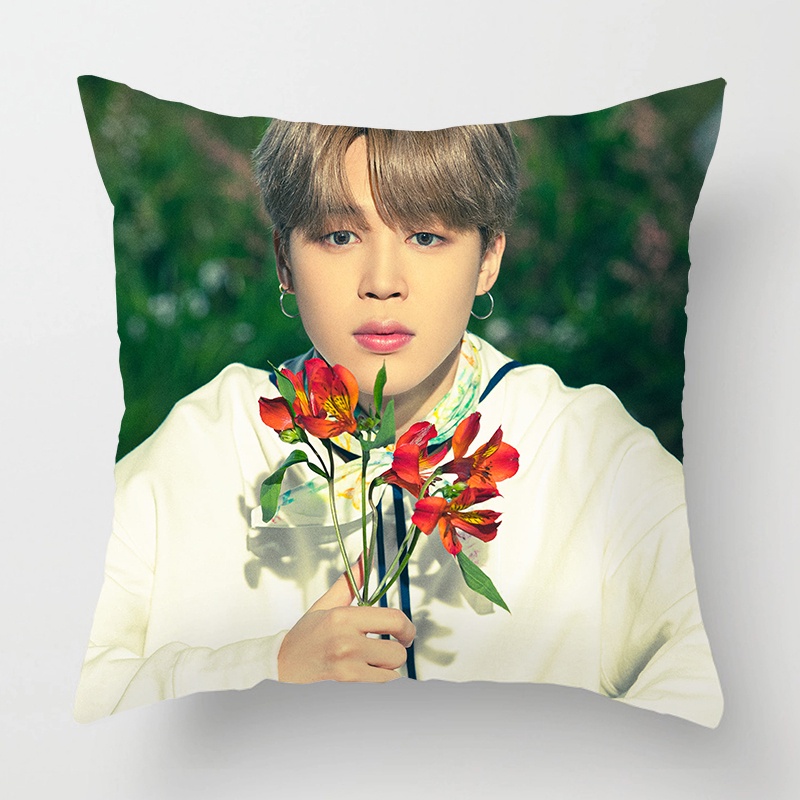 Vỏ Gối In Hình BTS BT21 K-pop 45*45cm