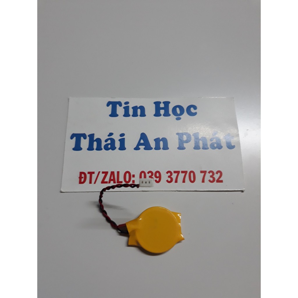 Pin Cmos CR2032 3V loại có dây,3 lỗ cắm,dành cho laptop để lưu cấu hình Bios và ngày giờ | BigBuy360 - bigbuy360.vn