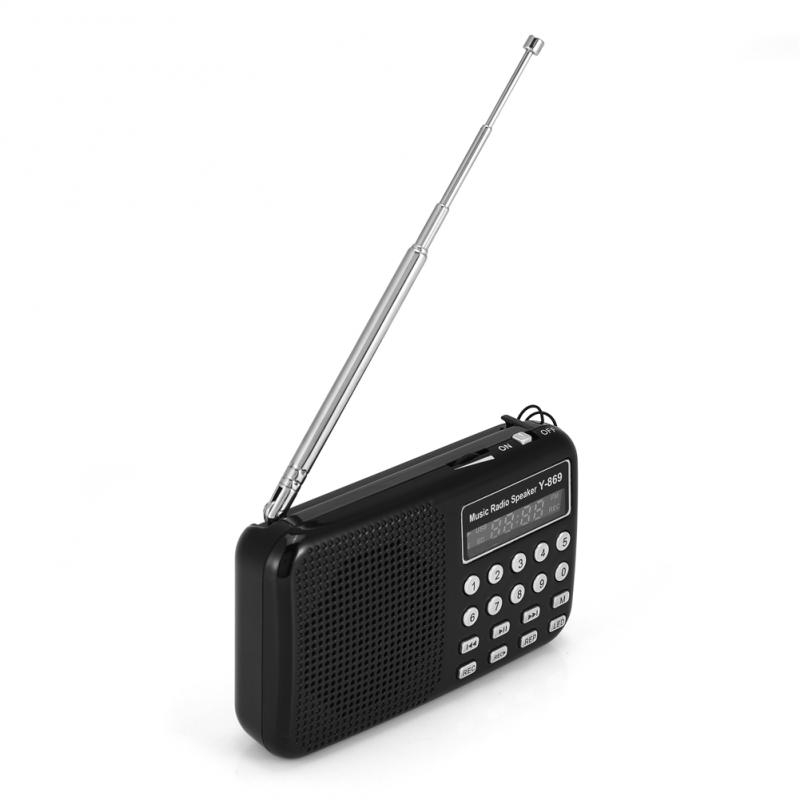 Loa mini tích hợp đèn LED hỗ trợ FM Radio TF USB