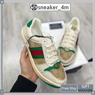 Giày sneaker G.C sơn tùng kẻ xanh đỏ SNEAKER 4M , Giày thể thao nam nữ