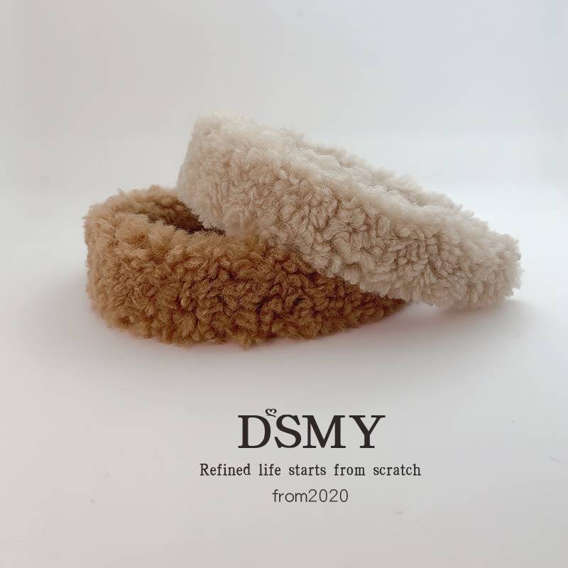 Băng Đô Len Lông Cừu Phong Cách Hàn Quốc Thời Trang Mùa Hè Dành Cho Nữ