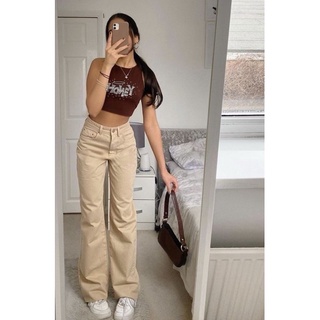 quần jeans suông dài