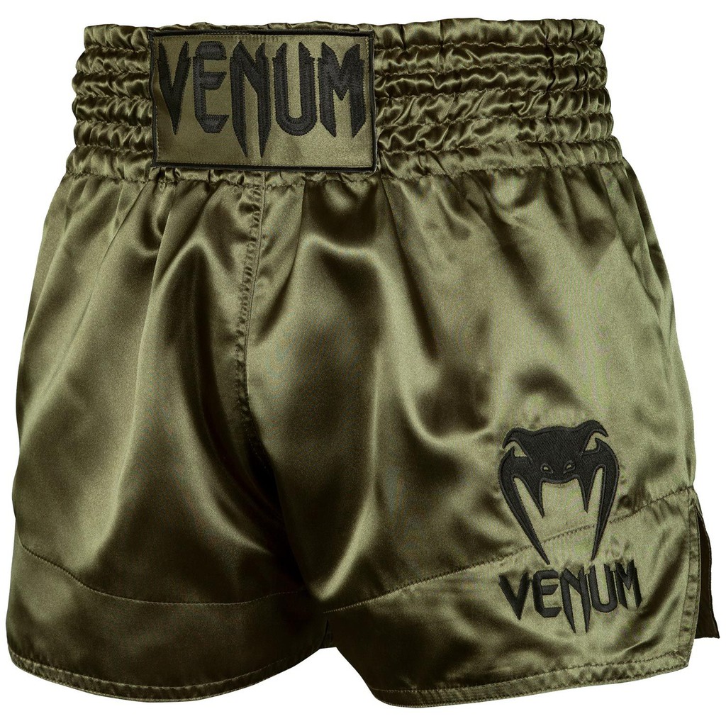 Quần Muay Thai Venum Classic - Khaki Black